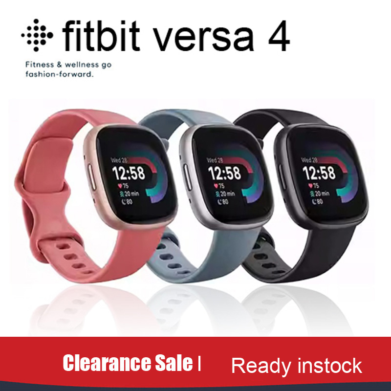 Smartwatch Touch - ساعة Fitbit Versa 4 الذكية المدمجة