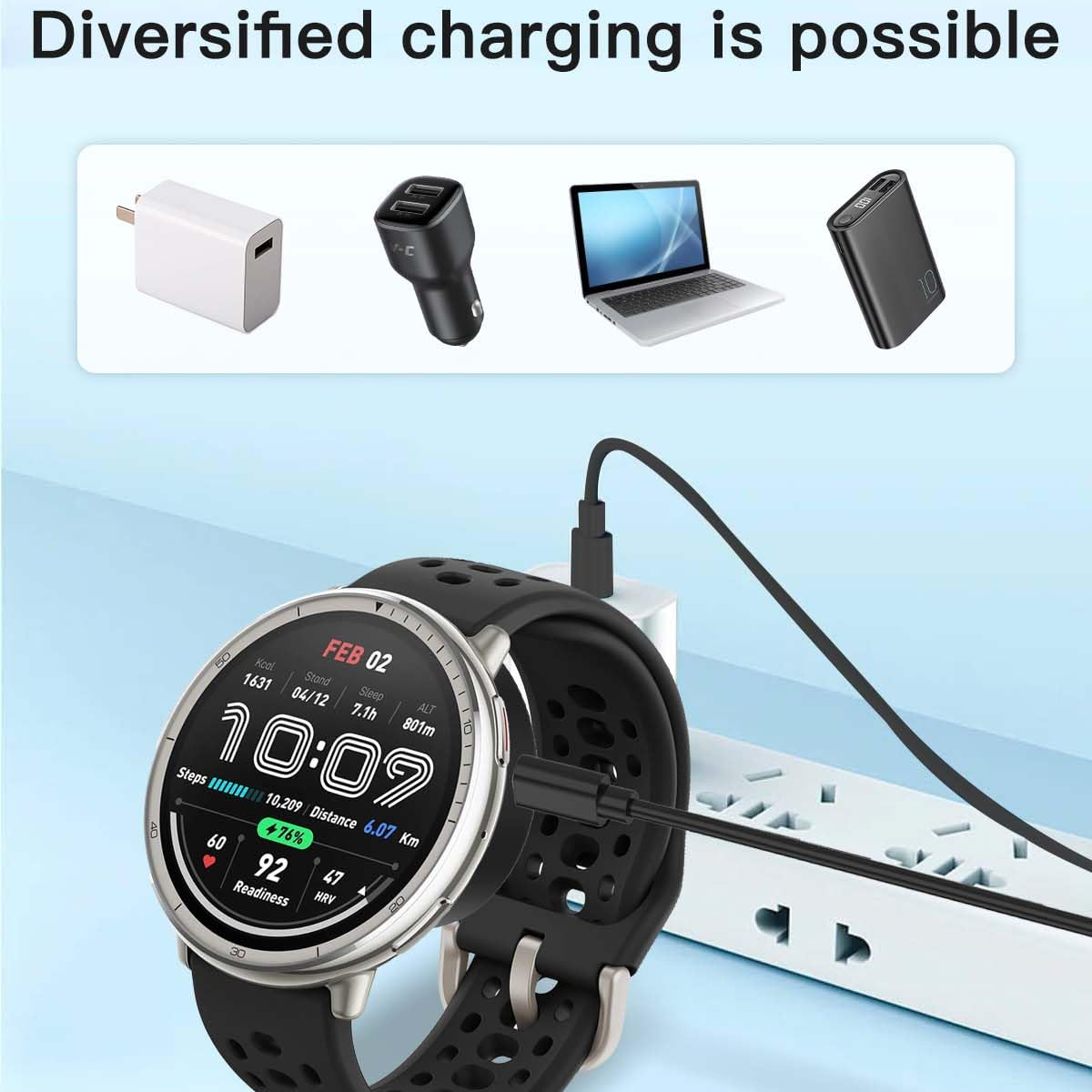 قاعدة شحن لساعات Amazfit Activ - مراجعة Amazfit Smartwatch Accessories وسعره