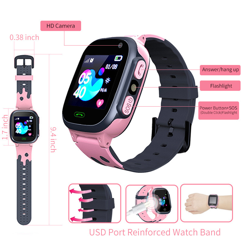 ساعة ذكية للأطفال مقاومة للماء - مراجعة Smartwatch Touch وسعره