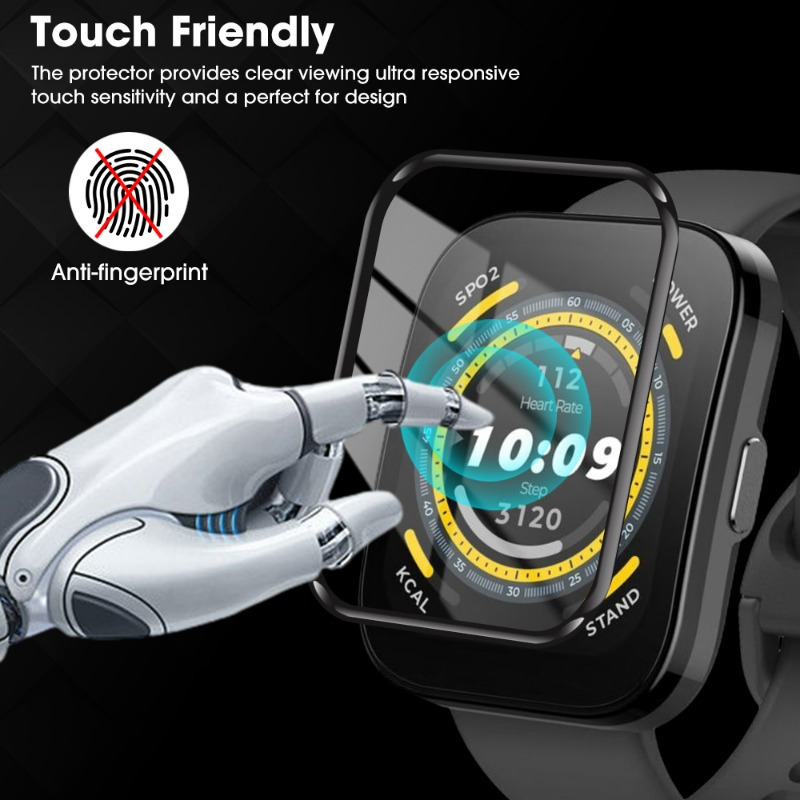 1-5 قطعة HD حامي الشاشة ل Huam - مراجعة Amazfit Smartwatch Accessories وسعره