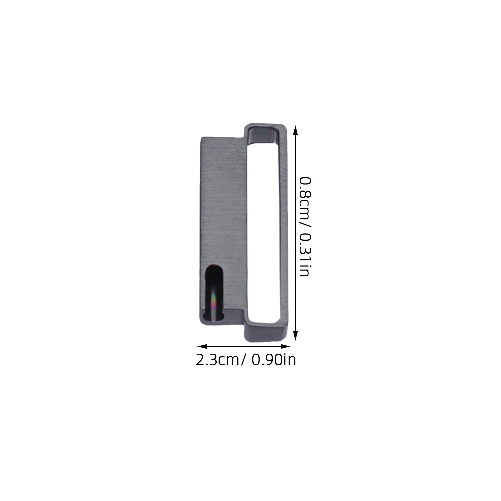 4 قطع من موصلات الساعات المصنو - مراجعة Watch Band Connector وسعره